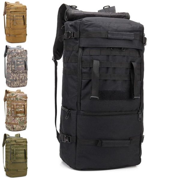 60l tactical molle backpack outdoor army camo bags waterproof hiking hunting camping rucksack
60l tactical molle backpack outdoor army camo bags waterproof hiking hunting camping rucksack