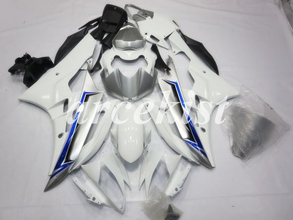 new abs injection mold motorcycle fairings kit fit for yamaha yzf-r6 2006 2007 06 07 r6 white silver
new abs injection mold motorcycle fairings kit fit for yamaha yzf-r6 2006 2007 06 07 r6 white silver