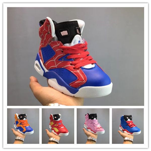 Free shipping 2019 KIDS Classic 6s UNC black blue white infrared low chrome Basketball Shoes 6 carmine Oreo black cat Kids Enfant EUR28-35
Free shipping 2019 KIDS Classic 6s UNC black blue white infrared low chrome Basketball Shoes 6 carmine Oreo black cat Kids Enfant EUR28-35