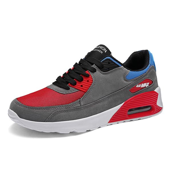 2019 new flat men casual shoes mesh breathable shoes male round head color matching lace up fashion men's spring size 39-47, Black
2019 new flat men casual shoes mesh breathable shoes male round head color matching lace up fashion men's spring size 39-47, Black