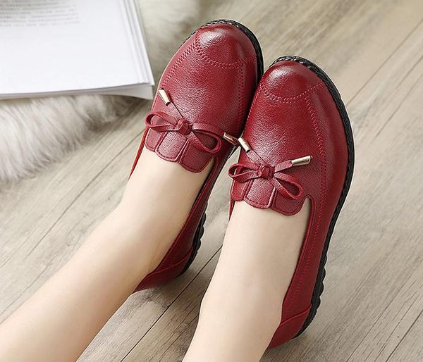 2019 women's shoes in spring and autumn with new style flat bottom round head bowknot mother shoes@2609, Black
2019 women's shoes in spring and autumn with new style flat bottom round head bowknot mother shoes@2609, Black