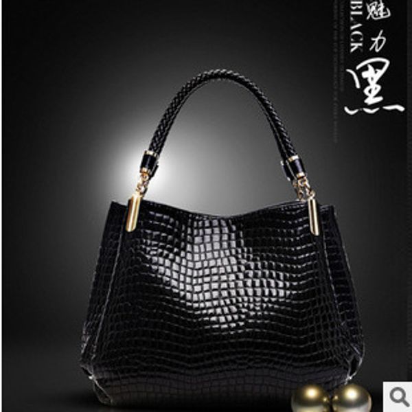 new crocodile pattern, leather handbag, european and american fashion casual bag, handbag
new crocodile pattern, leather handbag, european and american fashion casual bag, handbag
