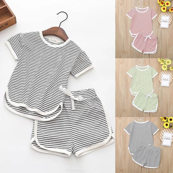 toddler kids baby girl boy striped t-shirt shorts pants 2pcs clothes set kids child summer, White
toddler kids baby girl boy striped t-shirt shorts pants 2pcs clothes set kids child summer, White