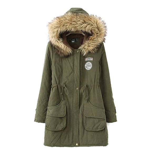 parkas female women winter thicken coat fashion cotton winter jackets womens outwear overcoat parkas casaco feminino, Black
parkas female women winter thicken coat fashion cotton winter jackets womens outwear overcoat parkas casaco feminino, Black