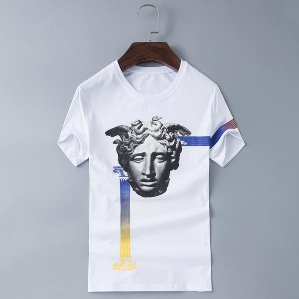 summer new arrival designer clothing mens fashion t-shirts crew neck printing casual tees for mens, White;black
summer new arrival designer clothing mens fashion t-shirts crew neck printing casual tees for mens, White;black