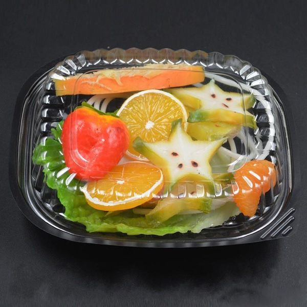 400ml disposable lunch box take out containers with clear cover vegetables fruit salad bento boxes wholesale
400ml disposable lunch box take out containers with clear cover vegetables fruit salad bento boxes wholesale