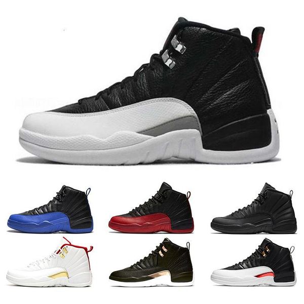 12 men basketball shoes 12s midnight black fiba white grey reverse taxi game royal flu game mens trainer sports sneakers size 41-47
12 men basketball shoes 12s midnight black fiba white grey reverse taxi game royal flu game mens trainer sports sneakers size 41-47