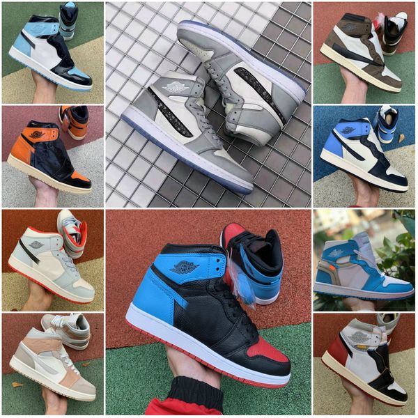 high 1 og gs x travis scotts men basketball shoes obsidian asg unc crimson tint fearless banned retroes 1s chicago women white sports shoes, Black
high 1 og gs x travis scotts men basketball shoes obsidian asg unc crimson tint fearless banned retroes 1s chicago women white sports shoes, Black