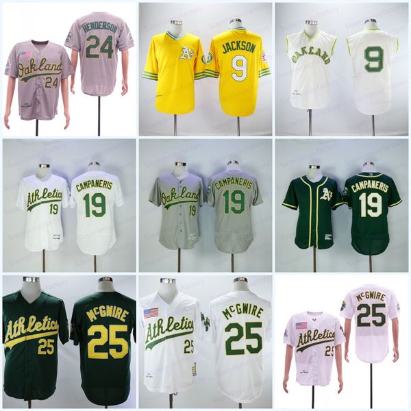 Men 33 Jose Canseco 1989 25 MarkMcGwire Baseball Jersey 9 Reggie Jackson 19 Bert Campaneris 24 Rickey Henderson Jerseys Top Quality
Men 33 Jose Canseco 1989 25 MarkMcGwire Baseball Jersey 9 Reggie Jackson 19 Bert Campaneris 24 Rickey Henderson Jerseys Top Quality