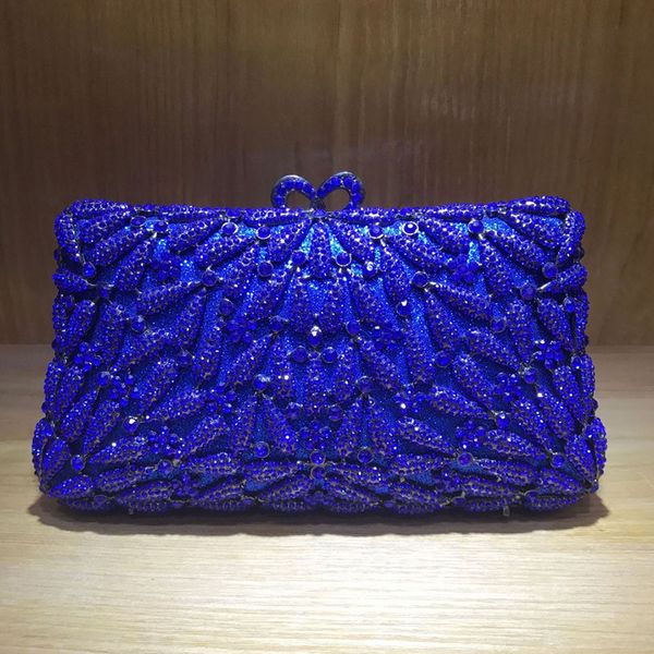 blue rhinestone crystal gemstone clutch luxury women silver metal bag clutches ladies leaves party prom chain handbag
blue rhinestone crystal gemstone clutch luxury women silver metal bag clutches ladies leaves party prom chain handbag