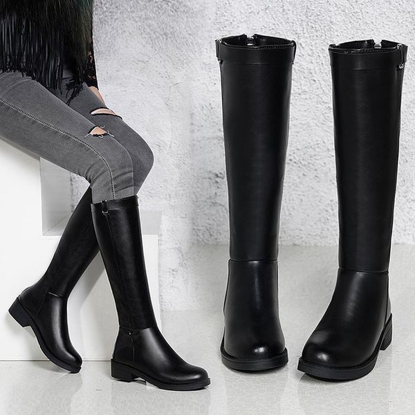 lzj women's winter shoes knee high boots plus big size faux suede brand women shoes wool women winter boots 35-40, Black
lzj women's winter shoes knee high boots plus big size faux suede brand women shoes wool women winter boots 35-40, Black