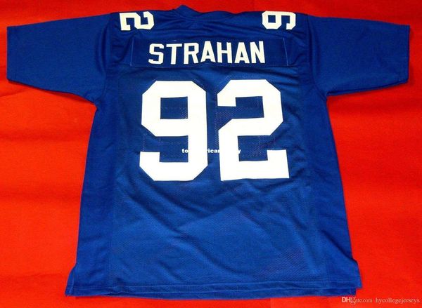 retro #92 michael strahan custom mitchell & ness jersey last one mens stitching s-5xl,6xl football jerseys running, Black;blue
retro #92 michael strahan custom mitchell & ness jersey last one mens stitching s-5xl,6xl football jerseys running, Black;blue