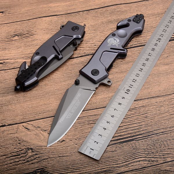 Promotion Big Size EXTREMA RATIO Colmoschin Flipper Folding Knife 440 Blade Aluminium Alloy Handle Tactical Pocket Survival Knives P698M R
Promotion Big Size EXTREMA RATIO Colmoschin Flipper Folding Knife 440 Blade Aluminium Alloy Handle Tactical Pocket Survival Knives P698M R