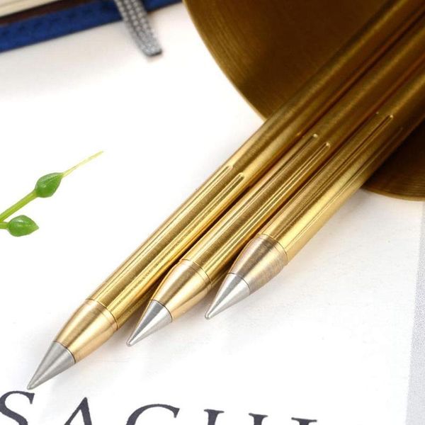 retro pure brass inkless metal pencil creative gift business high-grade stationery pure pencil office copper signature penc w2x7
retro pure brass inkless metal pencil creative gift business high-grade stationery pure pencil office copper signature penc w2x7