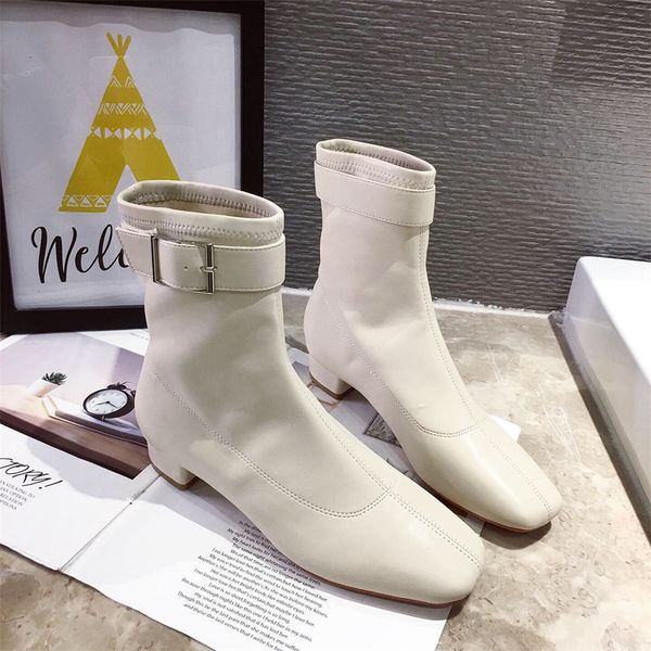 women boots shoes winter scarpe donna slip on ankle boots casual botas mujer square toe chaussures femme buckle ladies shoes, Black
women boots shoes winter scarpe donna slip on ankle boots casual botas mujer square toe chaussures femme buckle ladies shoes, Black