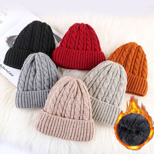 winter warm thicken plus velvet twist hat women ski cap men kintted acrylic beanies skullies 6 colors
winter warm thicken plus velvet twist hat women ski cap men kintted acrylic beanies skullies 6 colors