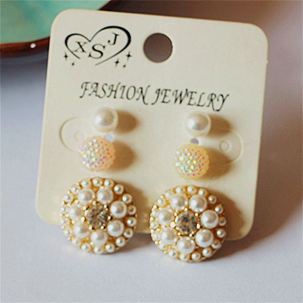 new fashion women's jewelry wholesale girl party beautiful pearl earrings 3 pairs /set mixed style earrings agent shipping, Golden;silver
new fashion women's jewelry wholesale girl party beautiful pearl earrings 3 pairs /set mixed style earrings agent shipping, Golden;silver