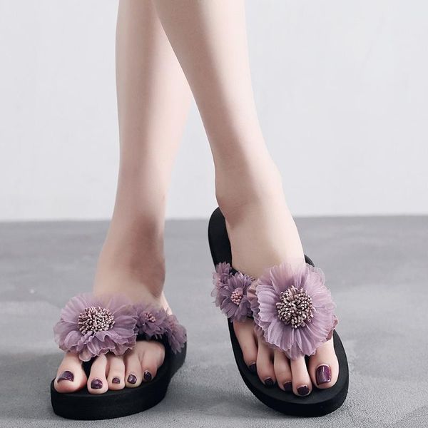 slip-on women summer shoes outdoor beach flip- flop open toe flower wedges slipper shoes beach slippers women chaussures femme, Black
slip-on women summer shoes outdoor beach flip- flop open toe flower wedges slipper shoes beach slippers women chaussures femme, Black