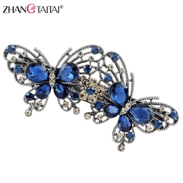 retro austria rhinestone hair pins fashion butterfly crystal women hair clip wedding accessories with gift box, Golden;white
retro austria rhinestone hair pins fashion butterfly crystal women hair clip wedding accessories with gift box, Golden;white