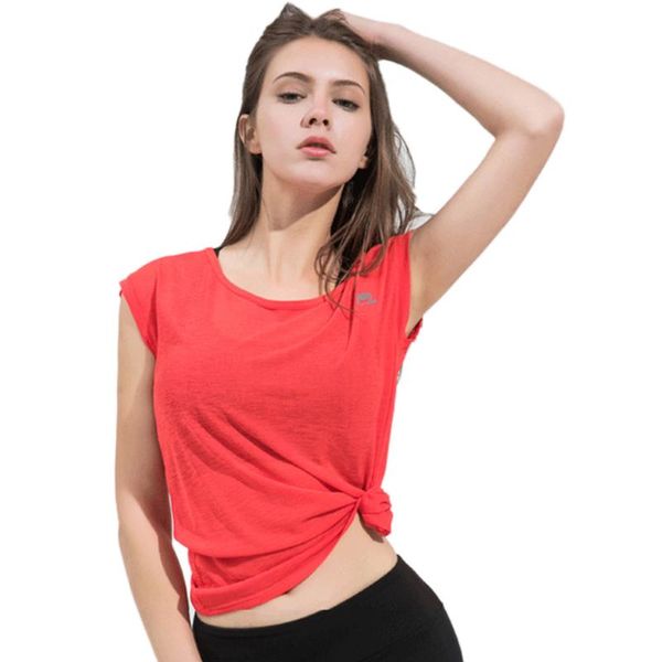gym women's sport shirts quick dry running t-shirt short sleeve fitness clothes tees & anti-sweat yoga crop, White;red
gym women's sport shirts quick dry running t-shirt short sleeve fitness clothes tees & anti-sweat yoga crop, White;red