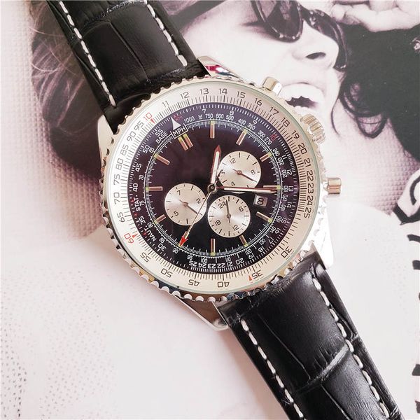 men fashion sport watch all dial work stainless steel case automatic movement mechanical designer watches leather strap clock, Slivery;brown
men fashion sport watch all dial work stainless steel case automatic movement mechanical designer watches leather strap clock, Slivery;brown