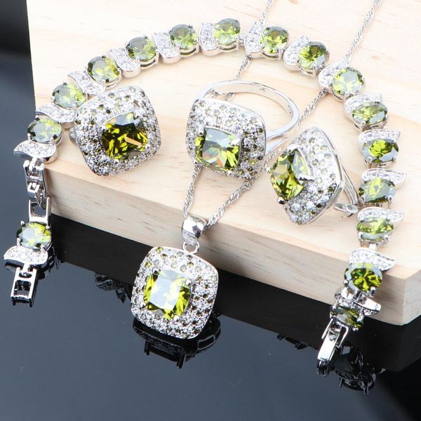 women bridal jewelry sets silver for wedding 925 cubic zirconia jewellery earrings bracelet pendant ring necklace sets
women bridal jewelry sets silver for wedding 925 cubic zirconia jewellery earrings bracelet pendant ring necklace sets