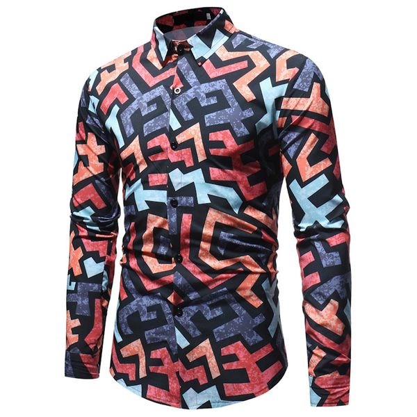 patchwork men shirt spring autumn dress shirts fashion printed streetshirt casual long sleeve slim shirts blouse streetwear, White;black
patchwork men shirt spring autumn dress shirts fashion printed streetshirt casual long sleeve slim shirts blouse streetwear, White;black