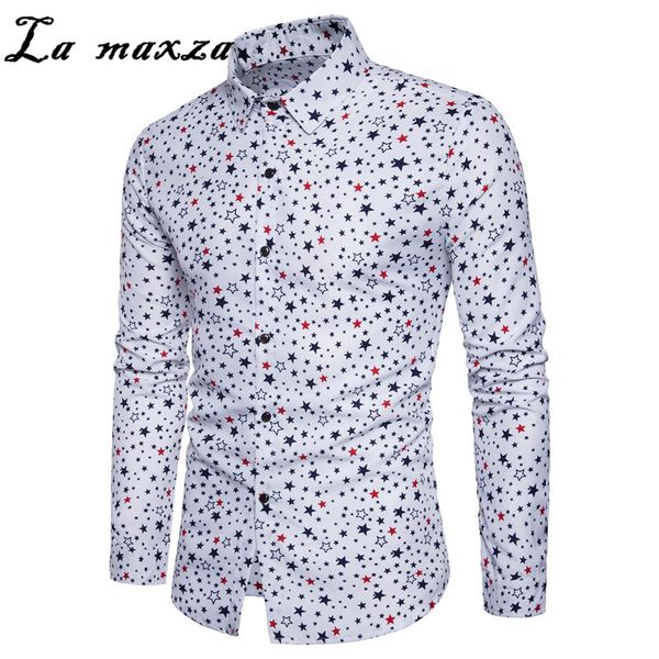 men's casual shirts star 2021 print shirt causal cotton fashion long sleeves spring button up plus size, White;black
men's casual shirts star 2021 print shirt causal cotton fashion long sleeves spring button up plus size, White;black