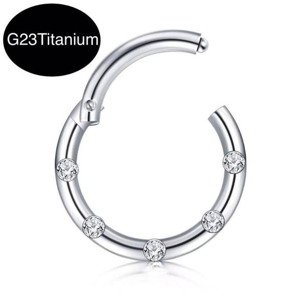 g23 titanium inlaid high segment saige door ring open small nasal septum pierced earrings for men and women ear piercing jewelry, Slivery;golden
g23 titanium inlaid high segment saige door ring open small nasal septum pierced earrings for men and women ear piercing jewelry, Slivery;golden