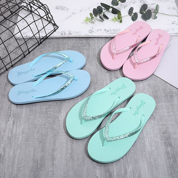2019 slippers female summer korean fashion casual wear solid color non-slip women word drag breathable, Black
2019 slippers female summer korean fashion casual wear solid color non-slip women word drag breathable, Black