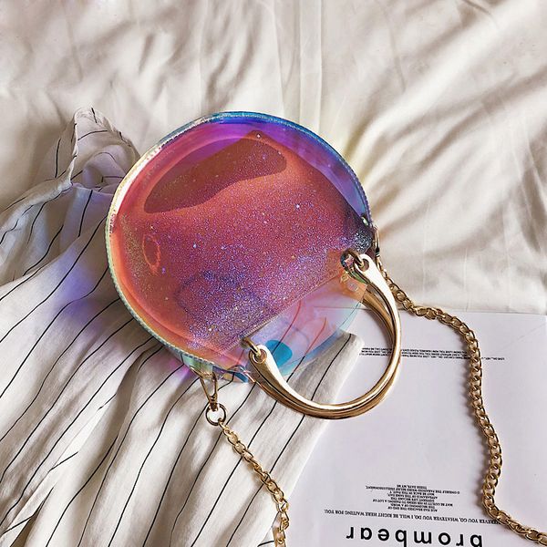 2019 fashion new heart bag bright laser jelly bag summer beach mini crossbody chain shoulder femal handbag ins popular
2019 fashion new heart bag bright laser jelly bag summer beach mini crossbody chain shoulder femal handbag ins popular
