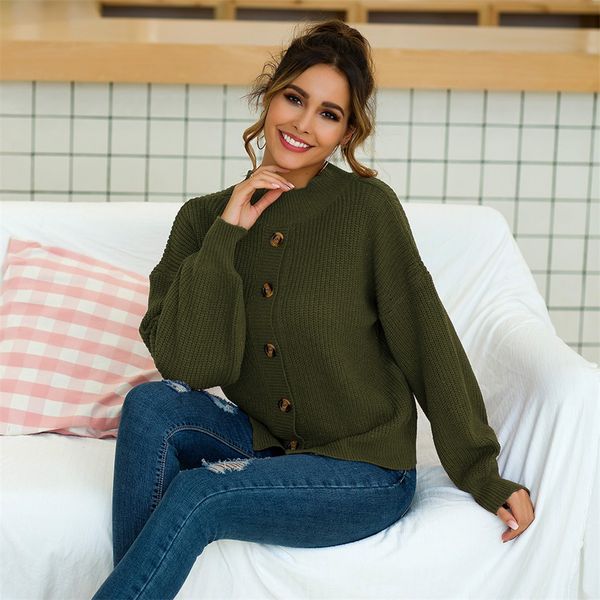women knitted pullover soild autumn winter sweater knot button knitwear clothing long sleeve o-neck sweater pull femme, White;black
women knitted pullover soild autumn winter sweater knot button knitwear clothing long sleeve o-neck sweater pull femme, White;black