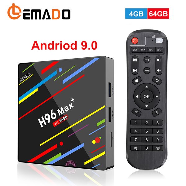 LEMADO H96 MAX Plus TV Box Android 9.0 Rockchip RK3328 4 Гб 64 Гб Поддержка 4K H.265 HD Netflix Youtube H96MAX Plus Smart TV Box
LEMADO H96 MAX Plus TV Box Android 9.0 Rockchip RK3328 4 Гб 64 Гб Поддержка 4K H.265 HD Netflix Youtube H96MAX Plus Smart TV Box