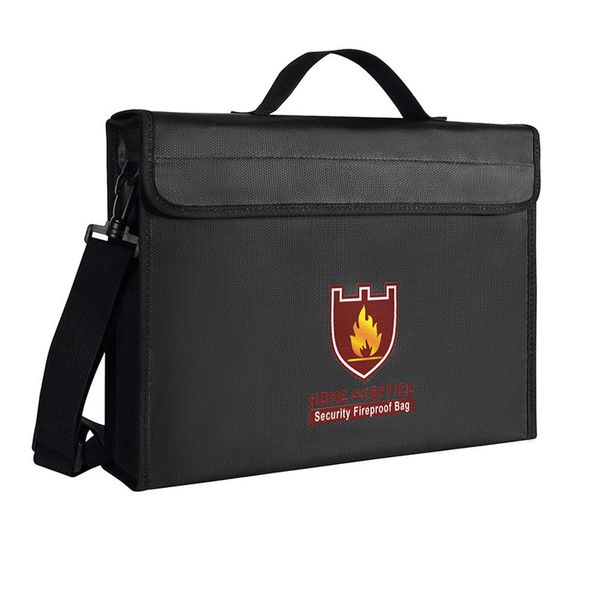 adeeing 38*28*7.5cm double side high temperature resistant waterproof fireproof documents bag with handle
adeeing 38*28*7.5cm double side high temperature resistant waterproof fireproof documents bag with handle