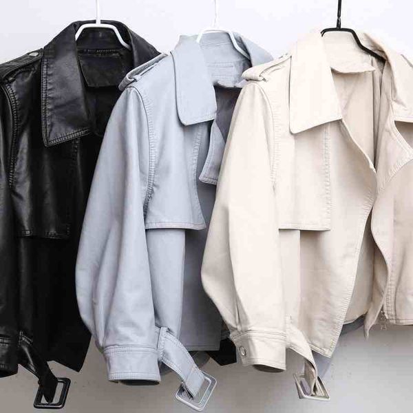 pu leather jacket women spring faux leather jacket black motorcycle zipper outerwear streetwear ladies coat q1400
pu leather jacket women spring faux leather jacket black motorcycle zipper outerwear streetwear ladies coat q1400