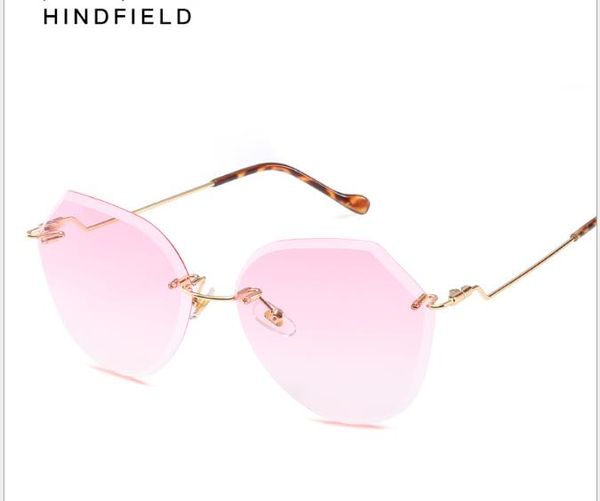 2019 women's sunglasses polygonal frameless sunglasses gradual ocean lenses individual sunglasses, White;black
2019 women's sunglasses polygonal frameless sunglasses gradual ocean lenses individual sunglasses, White;black