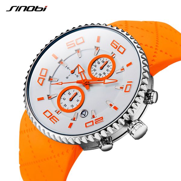 sinobi sports watches timer mens satch 30m waterproof luminous watches reloj hombre luxury sport chronograph quartz, Slivery;brown
sinobi sports watches timer mens satch 30m waterproof luminous watches reloj hombre luxury sport chronograph quartz, Slivery;brown