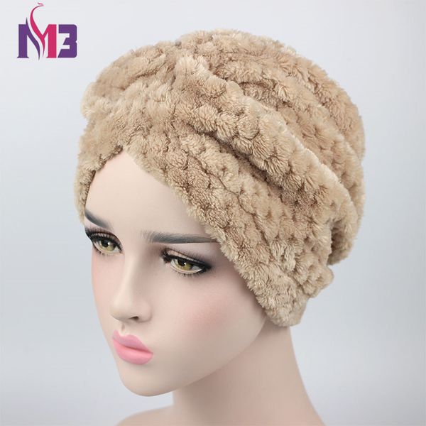 winter new luxury women wool plush turban warmer turban headband hat muslim hijab turbante for women
winter new luxury women wool plush turban warmer turban headband hat muslim hijab turbante for women