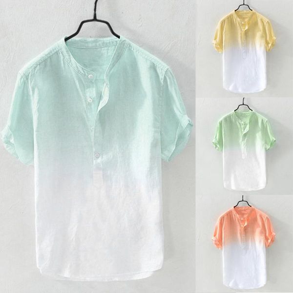 are you sure not to click in and see summer men's cool and thin breathable collar hanging dyed gradient cotton shirt purchasing, White;black
are you sure not to click in and see summer men's cool and thin breathable collar hanging dyed gradient cotton shirt purchasing, White;black