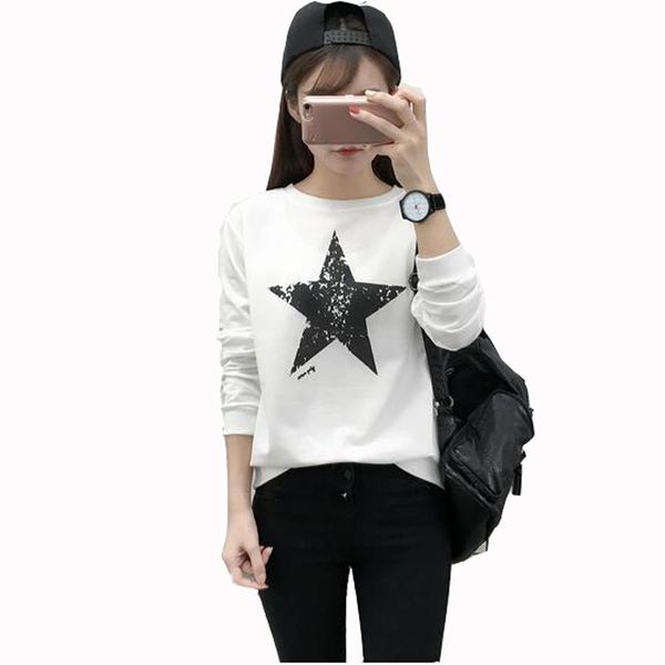 thin style women hoodies fashion star print long sleeve o neck woman tracksuit casual loose women sweatshirt pullover outwear, Black
thin style women hoodies fashion star print long sleeve o neck woman tracksuit casual loose women sweatshirt pullover outwear, Black