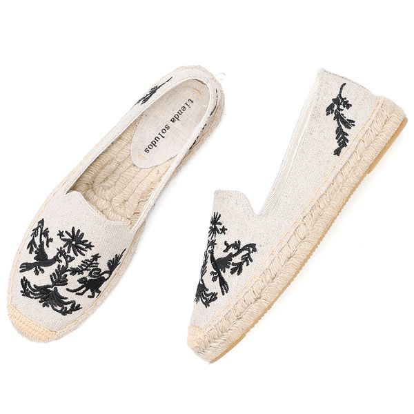 tienda soludos женских эспадрильи 2019 sapatos espadrilles вышивает обувь комфортных дам женского повседневной льняной пеньки мода, Black
tienda soludos женских эспадрильи 2019 sapatos espadrilles вышивает обувь комфортных дам женского повседневной льняной пеньки мода, Black