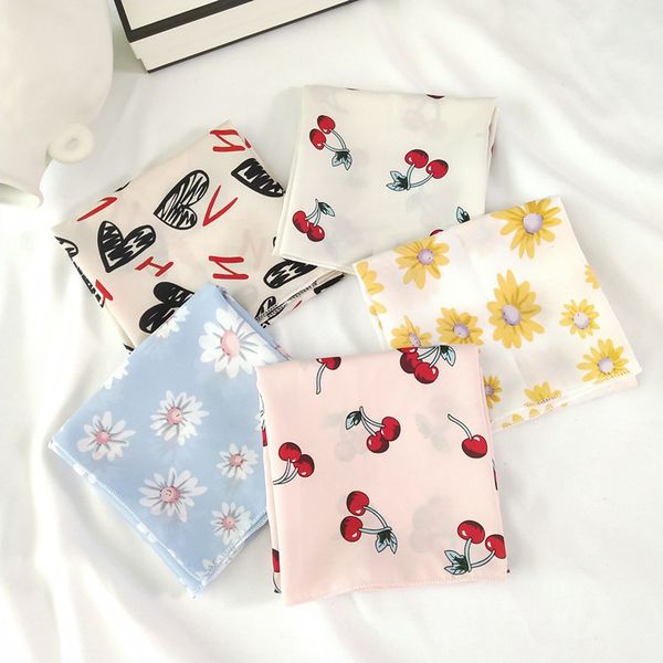 shawls yishine 50*50cm small daisy dots cherry pattern fashion women multifunction head scarf neckerchief for girls, Blue;gray
shawls yishine 50*50cm small daisy dots cherry pattern fashion women multifunction head scarf neckerchief for girls, Blue;gray