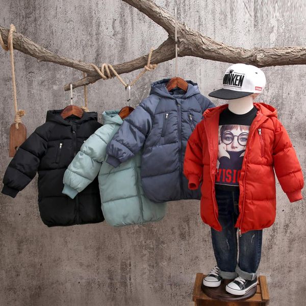 winter boy down jackets for boys children's coat clothing kids hooded thick cotton padded warm jacket parka long overcoat, Blue;gray
winter boy down jackets for boys children's coat clothing kids hooded thick cotton padded warm jacket parka long overcoat, Blue;gray