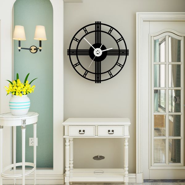 creative acrylic wall clock modern circular silent movement home decoration quartz clocks for living room bedroom black h01
creative acrylic wall clock modern circular silent movement home decoration quartz clocks for living room bedroom black h01