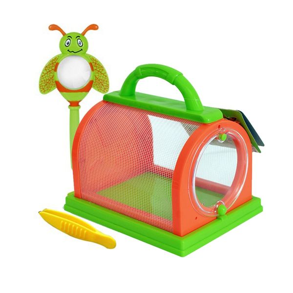 bug box small pet observation box children's portable plastic bug cage box feeding observation experiment
bug box small pet observation box children's portable plastic bug cage box feeding observation experiment