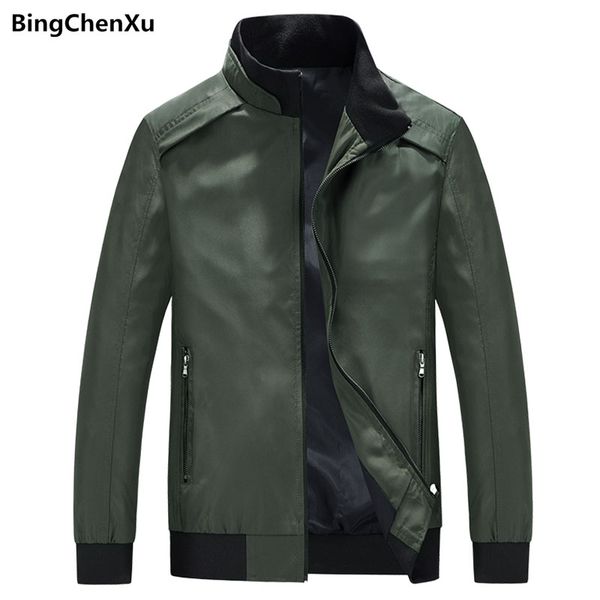 мужская весна осень bomber jacket 2019 на открытом воздухе ветрозащитный мужские куртки и пальто бизнес menswear мужчины верхняя одежда паль, Black;brown 
мужская весна осень bomber jacket 2019 на открытом воздухе ветрозащитный мужские куртки и пальто бизнес menswear мужчины верхняя одежда паль, Black;brown