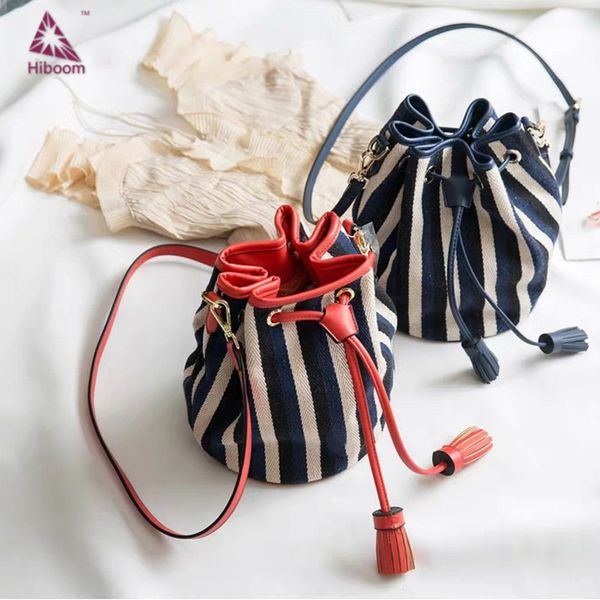 hiboom new fashion canvas bag women's bag outside stripes crossbody bags bucket string women shoulder bags
hiboom new fashion canvas bag women's bag outside stripes crossbody bags bucket string women shoulder bags