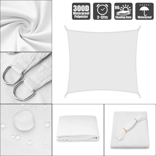 2x2 3x3 4x4 5x5 square outdoor waterproof sunproof mesh net sun shade sail uv protection awning sunshade net yard garden hiking
2x2 3x3 4x4 5x5 square outdoor waterproof sunproof mesh net sun shade sail uv protection awning sunshade net yard garden hiking