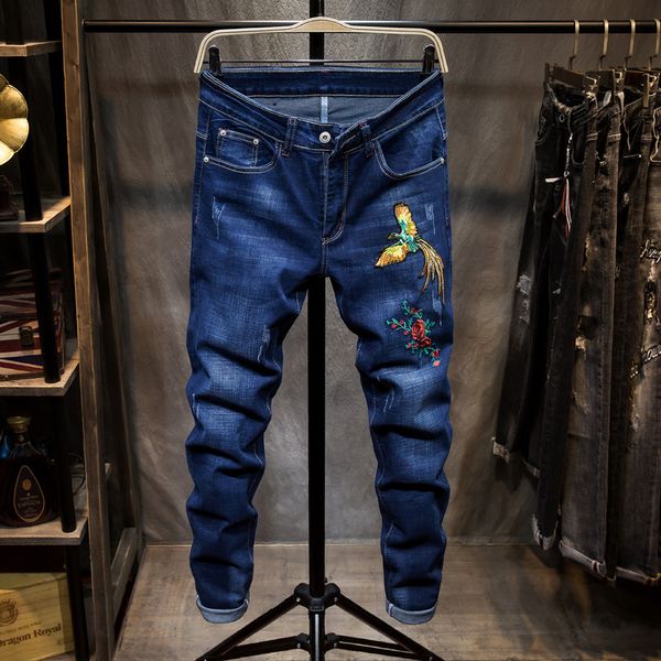 blue embroidered jeans men fashion casual teen men jeans small stretch denim pant asian size 28 - 38
blue embroidered jeans men fashion casual teen men jeans small stretch denim pant asian size 28 - 38