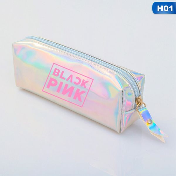 blackpink laser pencil case pu pen bag school supplies stationery gift pencilcase school cute pencil box tools
blackpink laser pencil case pu pen bag school supplies stationery gift pencilcase school cute pencil box tools